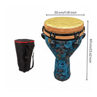 African Hand Drum Drum Easy to Learn   Bright Tone Percussion Instrument for Beginners