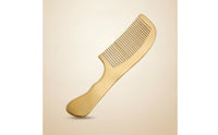Ergonomic Brass Comb Sturdy Massage Comb Lightweight Pocket-Sized for Hair Grooming