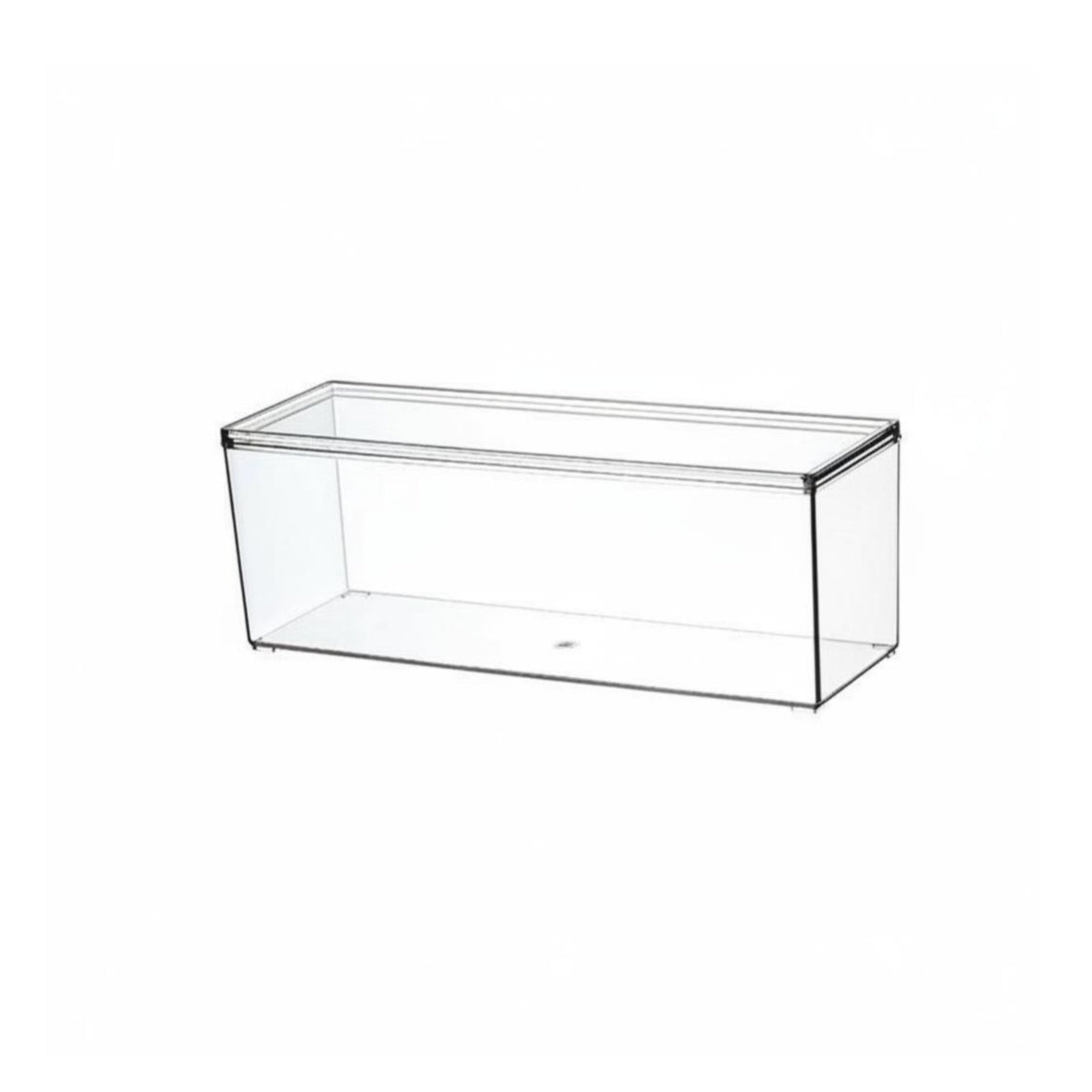 Transparent surfaceMount Box Slim outline Adhesive Storage organizer Space-Saving