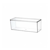 Transparent surfaceMount Box Slim outline Adhesive Storage organizer Space-Saving