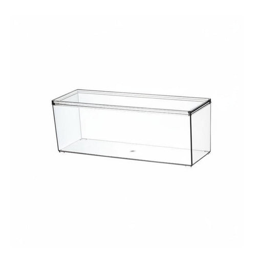 Transparent surfaceMount Box Slim outline Adhesive Storage organizer Space-Saving