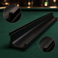 Oriental Star Pool Table Ball Collector, Automatic Return Track, Standard Black Eight Billiard Slide