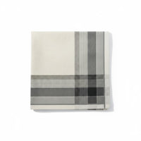 3 Pieces Men's Cotton Handkerchief Soft Plaid Pocket Square Absorbent
