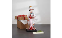 Japanese Geisha Figurine Traditional Craft House Decoration Meticulous Details