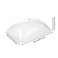Transparent Food Dome Proof Plastic Food Cover Dustproof for Buffet