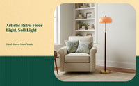 Adjustable vintage floor lamp