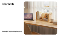 Expandable Desktop Bookstand Space-Saving Desktop Shelf for Study Room, Readers