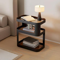2-Tier Nightstand Space-Saving 2-Tier Accent Table adaptable Use for Dorm Room