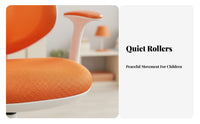 Adjustable Rolling Chair for children Ergonomic Design for Home, Students, Teenagers