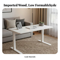Large Desktop Height-Adjustable Study Desk and Chair Child-Safe Features Ergonomic Desk and Chair Combo Sturdy Construction children's Furniture Ample Storage for Students, Kids (3-15 years), Parents, Home Schooling, Bedroom, Playroom