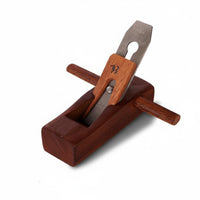 Wood Hand Plane Compact Manual Woodworking Plane Copper Insert for Workshop