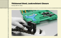 Hydraulic Chain Breaker, Universal Chain Removal Tool, robust Duty Cutter for Motorcycle, Agricultural Machinery, and commercial Maintenance