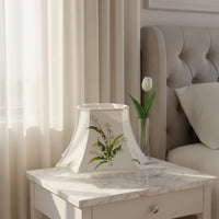 Floral Bedside Lampshade Decorative Lighting Accessory Gentle Radiance