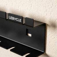 Black Steel Storage Bracket Punched Holes Sheet Metal Bracket Wall-Mounted
