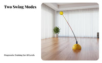 Long-Lasting Solo Tennis Practice Aid Improves Skills Self-Practice Tennis Device Easy to Use for Professionals, Beginners, Backyard, Garden