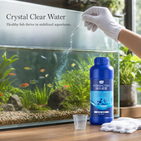 Nitrifying Bacteria Solution for Aquarium Water Purification and Fish Waste Decomposition