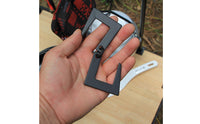 Metal Camping S Hook No Installation S Hook Hanger Heavy Duty Camping Pot Hanger Rust Resistant for Campers