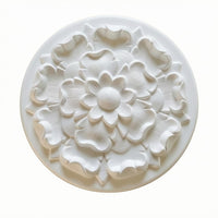 Ceiling Lamp Panel Raised Relief Home Decoration Scroll Pattern
