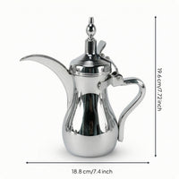 Middle Eastern Coffee Pot Traditional Arabic-Style Teapot Easy to Purified Drink Server for Tea Time