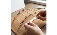 Wooden Bridge Construction Kit No Batteries Required Arch Bridge Science Kit