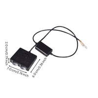 Waterproof LED grille light for vehicles
