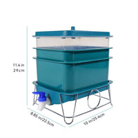 Vermicomposting Bin Stackable Trays Stacking Composting Composter