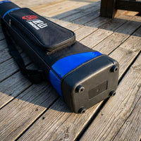 Canvas Rod Case Fishing Gear Rod Case Triangle Fishing Bag Waterproof Handheld Shoulder Strap Fishing Rod Case