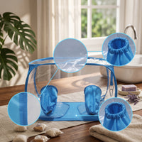 Still Air Chamber with Glove Ports Indoor Fungi Grow Box Clear