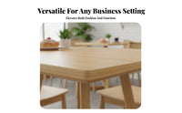 Multi-Scene Adaptable Dessert Shop Seating Combination Comfortable Modern Cafe Table and Chair Set Artistic Design Upholstered Lounge Sofa High-Density Foam for Business Owners, Interior Designers, Retail Shop, Hotel