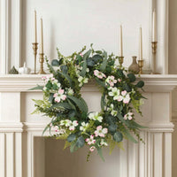 Greenery Wreath Farmhouse Decor Large for Window