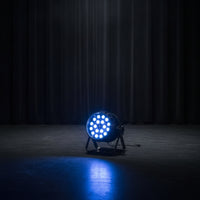 PAR Stage Light with Adjustable Focus DMX512 Waterproof PAR Light with Mounting Yoke Lighting Dimmable Sound-Activated for DJs