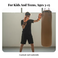 Boxing Gloves Thickened Padding Training Boxing Gloves Wrist Support for Teenagers, Beginners, Sparring, Gym