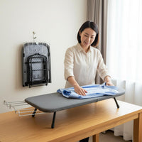 Tabletop Ironing Board Foldable Folding Ironing Board Compact for Small Areas