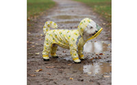 Full Body Dog Raincoat Easy to Clean Leash Hole Dog Raincoat Lightweight