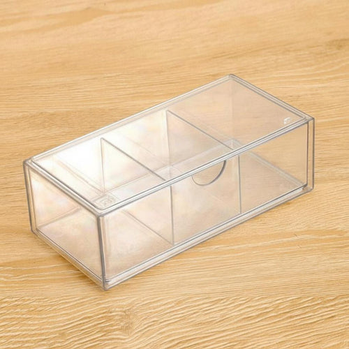 Cosmetic Divider Tray Space-Saving Multi-Section Drawer Insert for Makeup Users