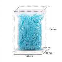 Raffia Paper Shred Decorative Shredded Paper Filler Colorful Packaging Supplies for Crafters, Small Business Owners, Weddings, Craft Projects, Parties