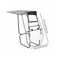 Electric Scooter Rain Cover Windproof Motorbike Sunshade Canopy Weatherproof