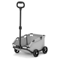 Pet Stroller with Telescopic Handle Lightweight Foldable Pet Stroller Sturdy