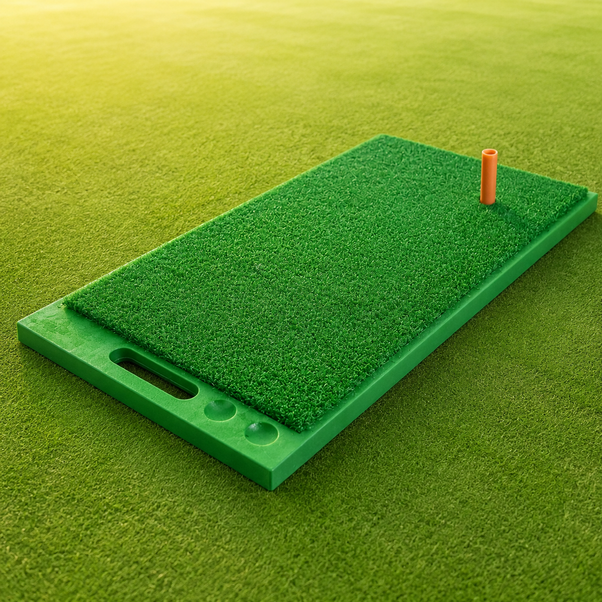 Golf Practice Mat Indoor Use With Tee 2300g Home Training Tool