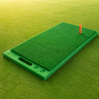 Golf Practice Mat Indoor Use With Tee 2300g Home Training Tool