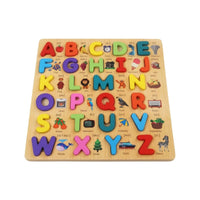 Wooden Puzzle Board Cognitive Educational Puzzle Matching Board Learning Toy Movable for Preschoolers, Classroom