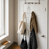 Wall Mounted Garment Hook Wall storageSaving Rotating Hanger Rack Sturdy