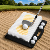 Golf Bunker Practice Mat Built-in Handle Sports Gear Portable for Golfers