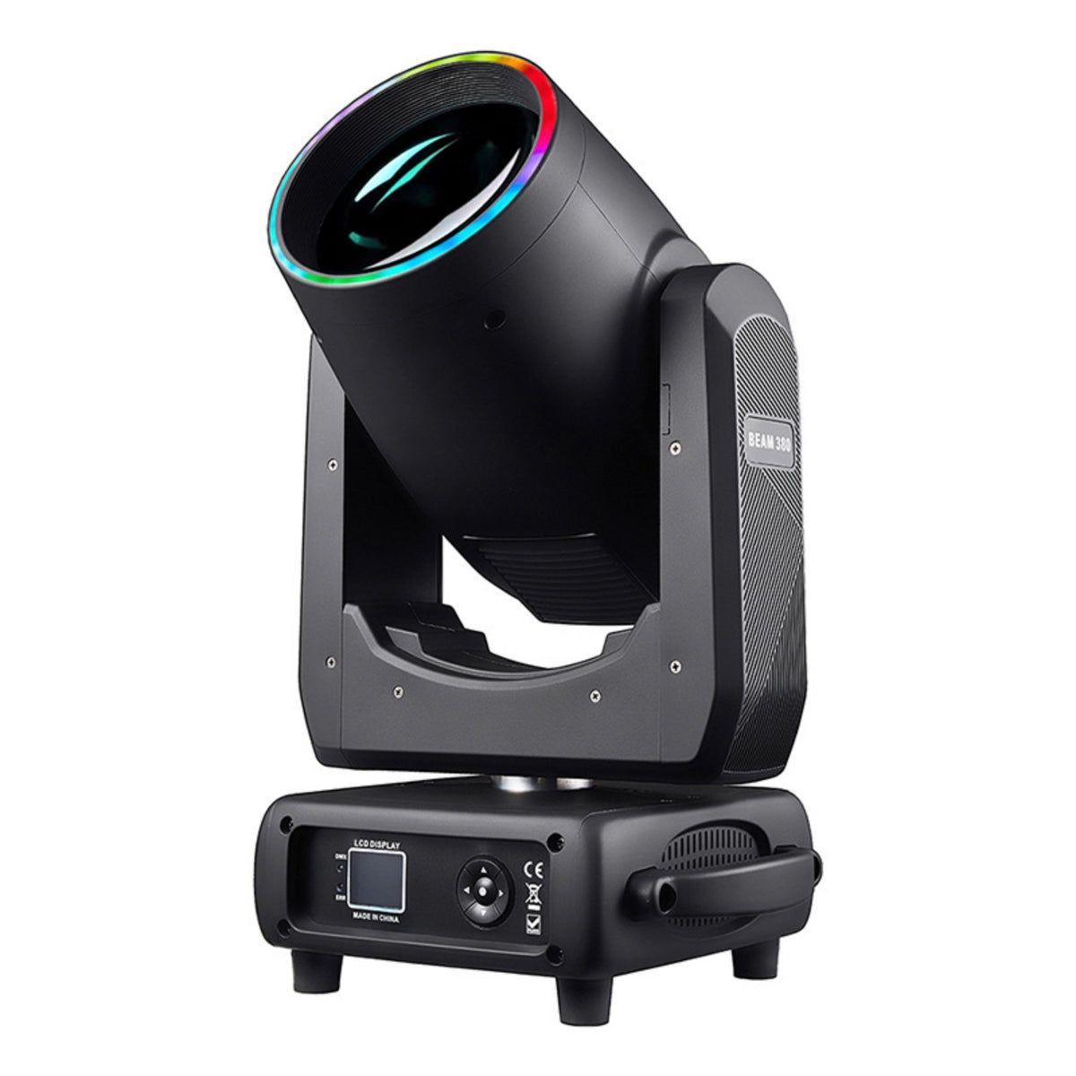 Moving Head Beam Light Portable Lighting Lightweight for Lounges, Weddings, DJs