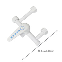 Temperature-Control Mixing Valve, Electric Water Heater Shower Faucet, Cold and Hot Water blender, Wall-Mounted U Bend, Universal for Bathroom