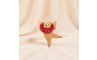Soft Toy Accessory Ornament Fuzzy Texture Bear Charm Soft for Teens, Backpack
