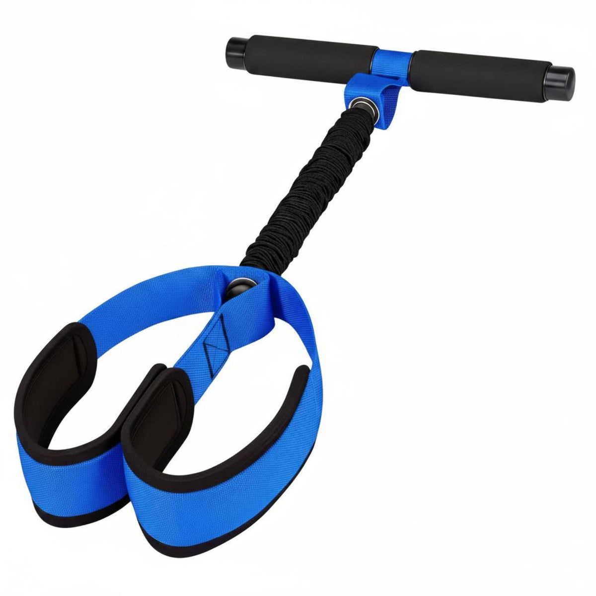 High Elasticity Pedal Resistance Band Multi-Functional Tummy Trimmer Band Portable Workout Tool Body Shaping for Beginners