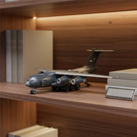 Collectible Transport Plane Die-Cast Metal Transport Plane Model Detailed Model for Collectors, Gift