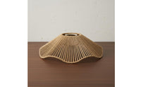 Woven Hat Lampshade Rustic Elegance Influenced Woven Lamp Shade Creates Warm Ambiance Rustic Light Fixture Shade for Tea Room, Study