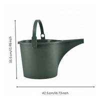 Long Spout Watering Can Ergonomic Handle Long Spout Garden Water Can Lightweight 8L Watering Pail for Balcony, Patio